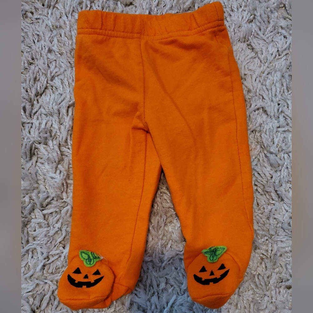 Baby Pumpkin unisex pants 0-3 months